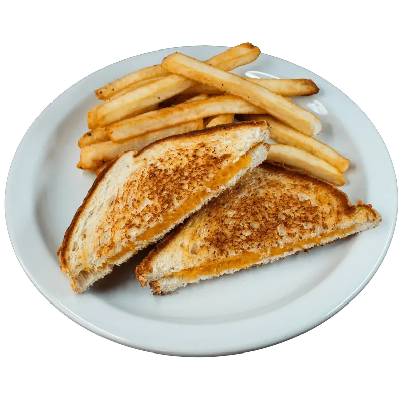 Kids Grilled Cheese, Fries