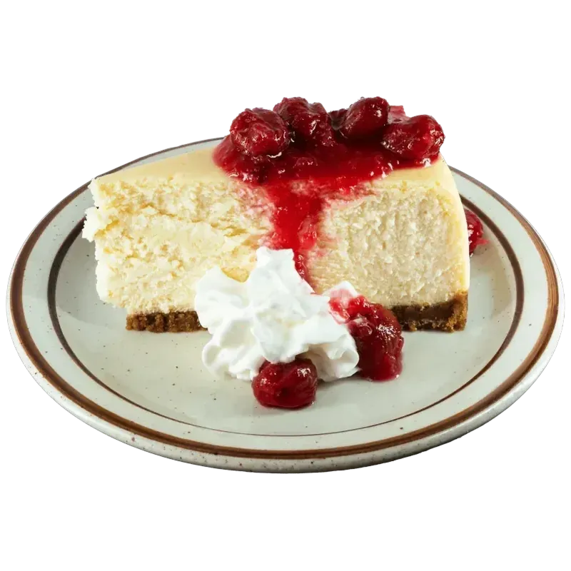 NY Cheesecake w/ Cherry Compote