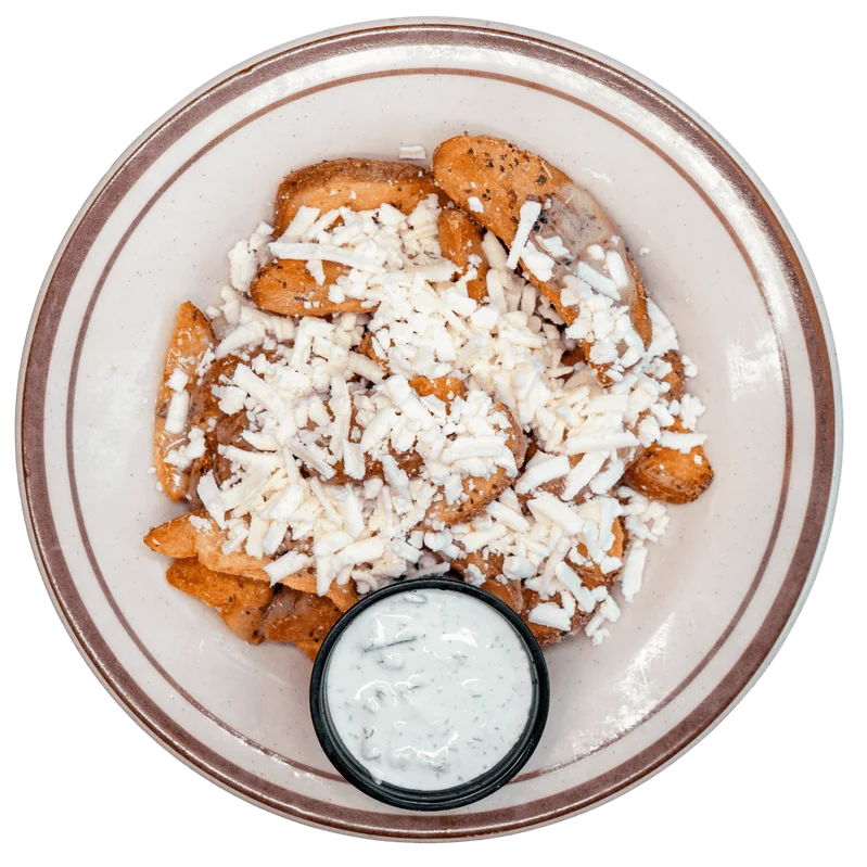 Pile of Greek Potatoes